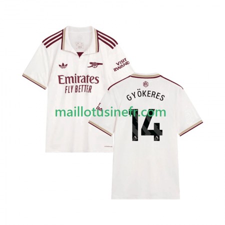 Maillot de Foot Arsenal Viktor Gyokeres 14 Troisième 2025-26